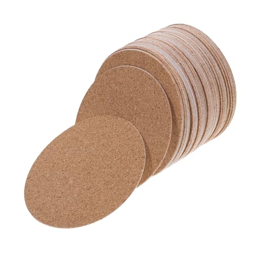 Mobestech 50pcs Selbstkleber Kork Für Untersetzer Runden Untersetzer Unterstützt Mit Selbstklebender DIY -handwerkskorn Cork Untersetzer Mobestech 50pcs Selbstkleber Kork Für Untersetzer Runden Untersetzer Unterstützt Mit Selbstklebender DIY -handwerkskorn Cork Untersetzer von Mobestech