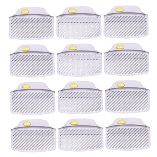 Mobestech 6 Paare Toilettensitzheber aus Rutschfester Tragbarer Toilettendeckelheber mit Griff Einfache Montage Hygienischer Toilettensitz-lifter für Bad Büro Hotel Berührungslos von Mobestech