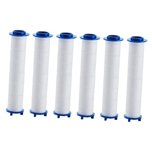 Mobestech 6 Stück Filter Element Universal- Duschwasserfilter Für Hartes Wasser Wasserfilter Für Duschkopf Gefilterter Duschkopf Duschen Duschfilter Filterwechsel Gefilterte Dusche Pp Mobestech 6 Stück Filter Element Universal- Duschwasserfilter Für Hartes Wasser Wasserfilter Für Duschkopf Gefilterter Duschkopf Duschen Duschfilter Filterwechsel Gefilterte Dusche Pp von Mobestech