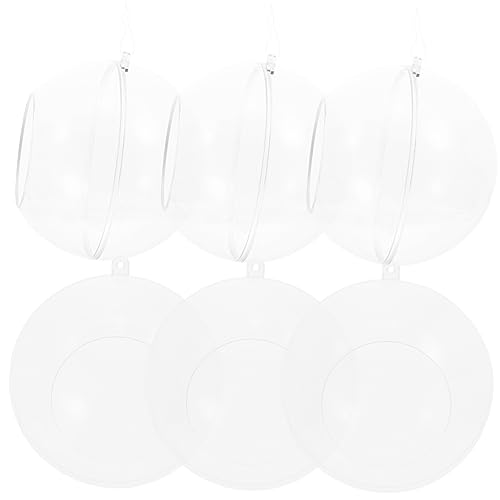 Mobestech 6 Stück Luftpflanzenhalter Kugel Transparent für Terrarien Dekorative Tischdekoration Teelichthalter Mobestech 6 Stück Luftpflanzenhalter Kugel Transparent für Terrarien Dekorative Tischdekoration Teelichthalter von Mobestech