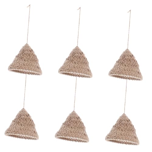 Mobestech 6 Stück Teiliges Boho Handgefertigt aus Nordischem Geflochtenem Seil Einzigartiger Kreativer Pendelleuchten-schirm für Wohnzimmer und Entspannte Wohnatmosphäre Mobestech 6 Stück Teiliges Boho Handgefertigt aus Nordischem Geflochtenem Seil Einzigartiger Kreativer Pendelleuchten-schirm für Wohnzimmer und Entspannte Wohnatmosphäre von Mobestech