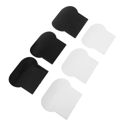 Mobestech 6 Stück Teiliges Wc Sitzheber aus Robustem PC Material Praktischer Toilettendeckel Griff für Hygienisches Öffnen Leicht Kompakt Einfach zu Montieren Geeignet für Familie Senioren von Mobestech