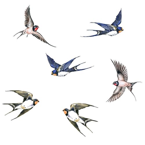Mobestech 6Stücke Fensteraufkleber für Vogelschutz Statische Fensterfolie zur Vermeidung von Vogelstößen Abnehmbar und Wiederverwendbar Innen und Außenanwendung Kreatives Design Mobestech 6Stücke Fensteraufkleber für Vogelschutz Statische Fensterfolie zur Vermeidung von Vogelstößen Abnehmbar und Wiederverwendbar Innen und Außenanwendung Kreatives Design von Mobestech