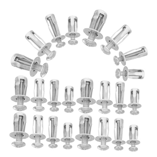 Mobestech 80 Stück Teiliges Petalförmige Heavy Duty Expansion Schrauben für Mauerwerk Trockenbau Vielseitige Metallanker für Stabile Wandbefestigung von Mobestech