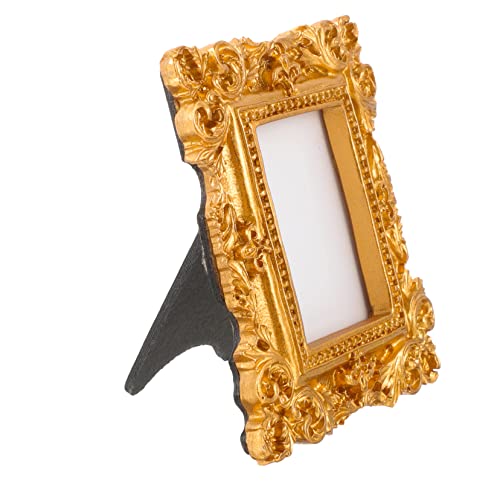 Mobestech Antiker Kleiner Bilderrahmen Gold Vintage Harz Fotorahmen für Tischdeko Retro Stil Wohnkultur Geschenkidee Mobestech Antiker Kleiner Bilderrahmen Gold Vintage Harz Fotorahmen für Tischdeko Retro Stil Wohnkultur Geschenkidee von Mobestech