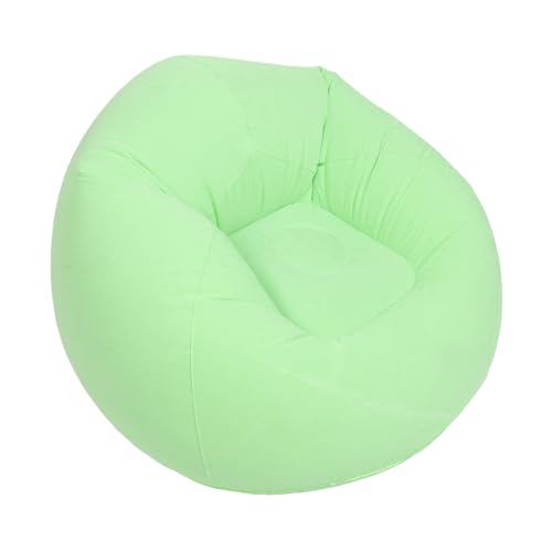 Mobestech Aufblasbares Outdoor-Sofa Grün Dicke Wasserfeste Tragbare Luft-Liege mit Schneller Befüllung mit Aufbewahrungstasche für Camping Picknick und Wohnzimmer von Mobestech