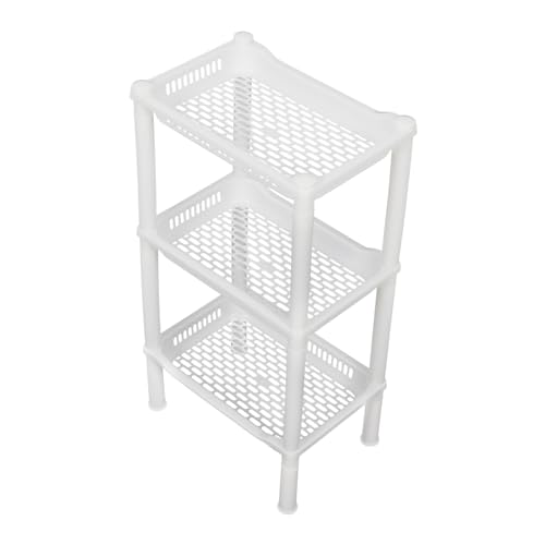 Mobestech Badezimmerregal Badezimmer Eckregal Rack Badezimmer Organizer Koffer Badezimmer Arbeitsplatten Organizer Badezimmer Aufbewahrungsregal Chrom Abgestufte Dusche Badezimmer von Mobestech