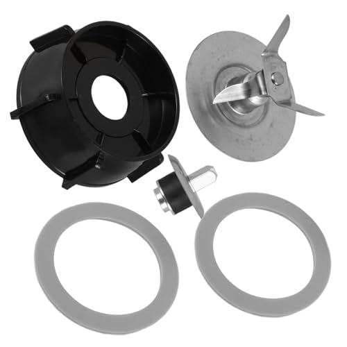 Mobestech Blender Klingen Ersatzteil Flügelig Metall Grinder Blades Base Kompatibel für Oster Standmixer Zubehör Dichtungsring für Sojamilch Fruchtsäfte Smoothies Küche von Mobestech