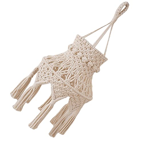 Mobestech Boho Macrame Lampenschirm Handgefertigter Hängelampenschirm aus Textil Dekorative Deckenleuchte für Wohnzimmer Schlafzimmer Esszimmer Langlebige und Stilvolle Lampenabdeckung Mobestech Boho Macrame Lampenschirm Handgefertigter Hängelampenschirm aus Textil Dekorative Deckenleuchte für Wohnzimmer Schlafzimmer Esszimmer Langlebige und Stilvolle Lampenabdeckung von Mobestech