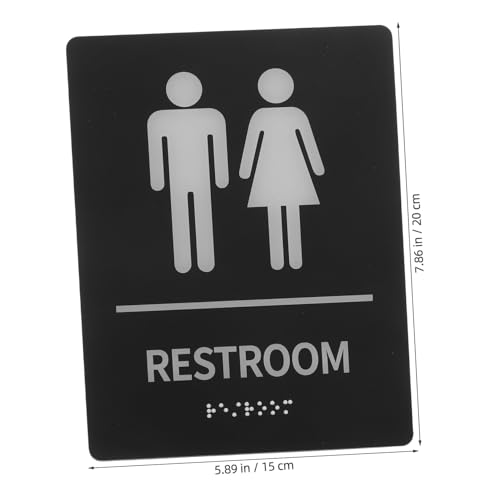 Mobestech Braille Wc Schild Selbstklebend Türschild für Sanitärräume Tastbar für Sehbehinderte Einfach Anzubringen Genderneutral Klar Verständlich Mobestech Braille Wc Schild Selbstklebend Türschild für Sanitärräume Tastbar für Sehbehinderte Einfach Anzubringen Genderneutral Klar Verständlich von Mobestech
