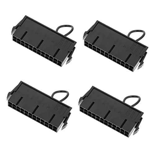 Mobestech 4stücke Pin ATX Power Supply Test Starter Jumper Bridge Für Pc-Komponenten Kompatibel Mit -pin-anschlüssen Aus Langlebigem Material Für Wasser Kühlsysteme Und Netzteile von Mobestech