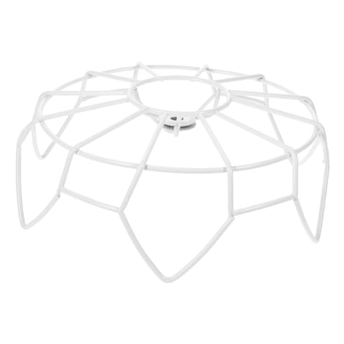 Mobestech DIY Lampenschirmhalter Metall Lampenrahmen für Tischlampen und Nachttischleuchten Stabile Lichtschirmhalterung für Individuelle Lampenprojekte Vielseitig Einsetzbar für Zuhause von Mobestech