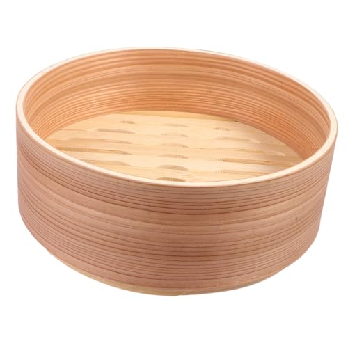 Mobestech Dampfgarer Natürlicher Steamer mit Dampfaustritt Vielseitiger Dämpfkorb für Bao Bun Dim Sum Gemüse Leicht und Tragbar für den Haushalt von Mobestech