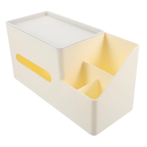 Mobestech Desktop Tissue Box Halterung mit Organizer Multifunktionale Papiertuchbox für Büro Zuhause und Plätze Kompatibel mit Standard Taschentuchboxen Robuste und Wiederverwendbare Mobestech Desktop Tissue Box Halterung mit Organizer Multifunktionale Papiertuchbox für Büro Zuhause und Plätze Kompatibel mit Standard Taschentuchboxen Robuste und Wiederverwendbare von Mobestech