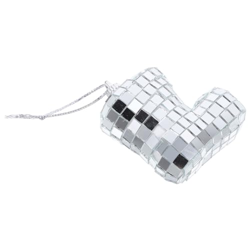Mobestech Disco Lanyard Mit Spiegel- Reflektierende Dekoration Für Partys Hochzeiten Disco Kugel Für Festliche Anlässe von Mobestech