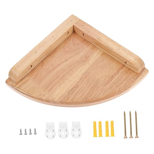 Mobestech Eckregal aus Wand Eckregal Schwebendes Regal für Wohnzimmer und Schlafzimmer Design mit Feiner Verarbeitung und Tragfähig von Mobestech