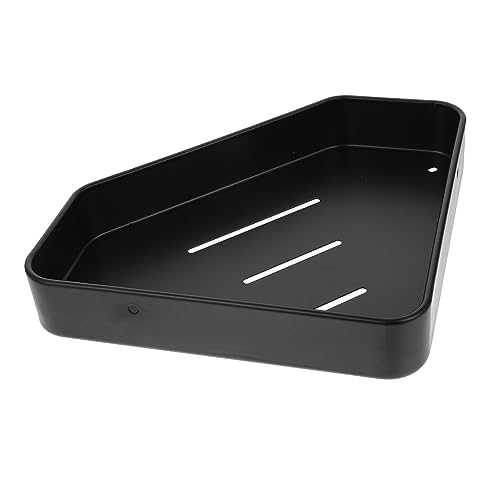 Mobestech Eckregal für Badezimmer Wandmontierte Aufbewahrungslösung aus Aluminium Teiliges Schwarzes Dreieckregal für Bad Küche und Wohnzimmer Einfache Installation und Dekorativ Mobestech Eckregal für Badezimmer Wandmontierte Aufbewahrungslösung aus Aluminium Teiliges Schwarzes Dreieckregal für Bad Küche und Wohnzimmer Einfache Installation und Dekorativ von Mobestech