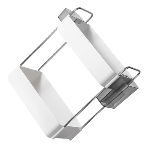 Mobestech Eckregal für Badezimmer und Küche Robustes Stöckiges Aufbewahrungsregal aus für Kosmetik Shampoo und Toilettenpapier Multifunktionaler Organizer für Sichere und Platzsparende von Mobestech