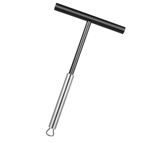 Mobestech Edelstahl Crepe Spreader Teigverteiler Pancake Verteiler für Gleichmäßige Teigverteilung Dünner Rand zum Einfachen Wenden Vielseitig Einsetzbar für Zuhause Restaurant und von Mobestech