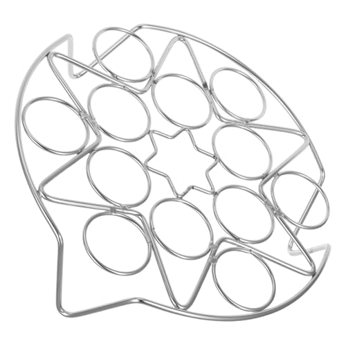 Mobestech Edelstahl Dampfgarer-eiergestell Rundes Hitzebeständiges Steamer Rack mit Stabilem Sockel für Vielseitiges von Eiern Brötchen und Knödeln Kompatibel mit Töpfen und Pfannen Mobestech Edelstahl Dampfgarer-eiergestell Rundes Hitzebeständiges Steamer Rack mit Stabilem Sockel für Vielseitiges von Eiern Brötchen und Knödeln Kompatibel mit Töpfen und Pfannen von Mobestech