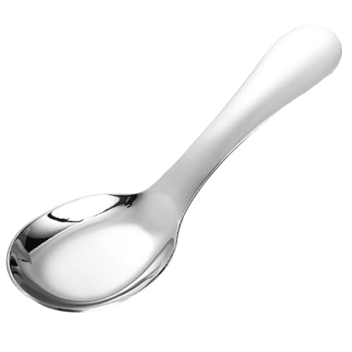 Mobestech Edelstahl Kinderlöffel Kurzgriffig Sicher Langlebig Vielseitig für Suppe Brei Dessert Praktisches Lernbesteck für Kleinkinder Bpa frei Komfortabler Griff Hochwertiges Mobestech Edelstahl Kinderlöffel Kurzgriffig Sicher Langlebig Vielseitig für Suppe Brei Dessert Praktisches Lernbesteck für Kleinkinder Bpa frei Komfortabler Griff Hochwertiges von Mobestech