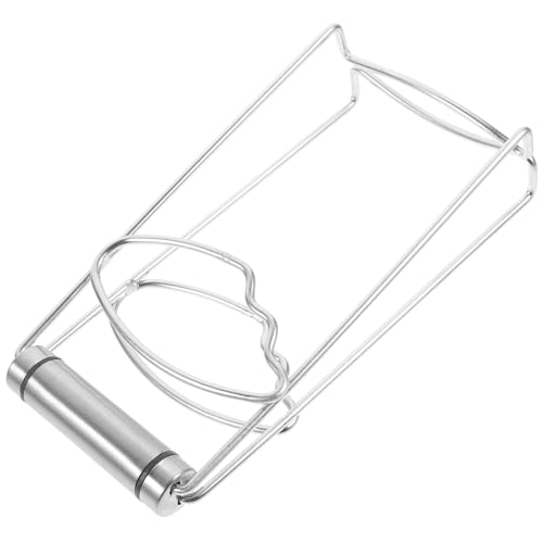 Mobestech Edelstahl Tellerzange Hitzebeständig Anti verbrühung Geschirrhalter Robust für Heiße Gerichte Seniorengerechter Greifer Küchenclip Zuverlässig für Heiße Töpfe und Schüsseln von Mobestech