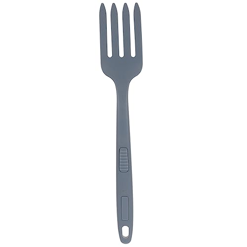 Mobestech Silikonzange Küchen Pasta Server Gabel Wiederverwendbare Ergonomische Lebensmittelgabel Aus Bpa Freiem Silikon Waschbar Flexibel Für Salat Und Pasta von Mobestech