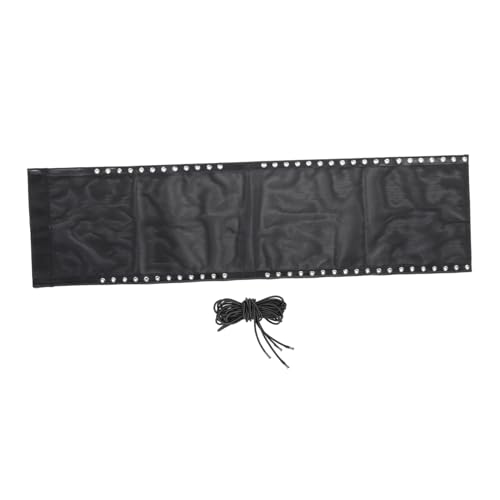 Mobestech Faltstuhl Ersatzstoff Schwarz Atmungsaktives Gewebe für Liegestühle Sonnenschirme Klappstühle Robuste Langlebige Abdeckung für Garten Camping und Freizeit von Mobestech