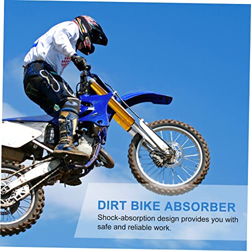 Mobestech Front Dirt Bike Stoßdämpfer Vorderradgabel mit Federung Mini Takt Offroad Motorrad Zubehör Langlebig Stoßabsorbierend Einfache Montage von Mobestech