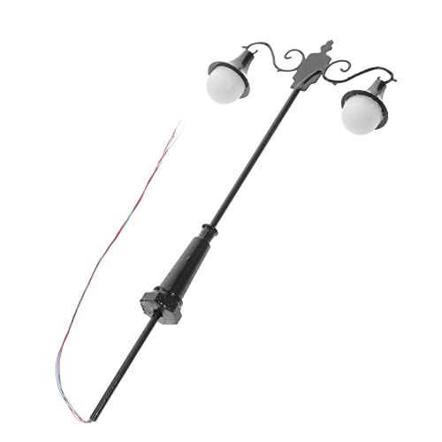 Mobestech Gartenlampe Modell für DIY Dekorative Sandtisch Beleuchtung Schwarze LED Hauslampe für Puppenhaus und Höhenverstellbar für Dekorationen Mobestech Gartenlampe Modell für DIY Dekorative Sandtisch Beleuchtung Schwarze LED Hauslampe für Puppenhaus und Höhenverstellbar für Dekorationen von Mobestech