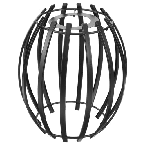 Mobestech Geometrischer Lampenschirm aus Robustem Eisen Hohl Gestalteter Pendelleuchten Abdeckschirm Abnehmbar Installieren Moderner Stil für Wohnzimmer und Cafébeleuchtung von Mobestech