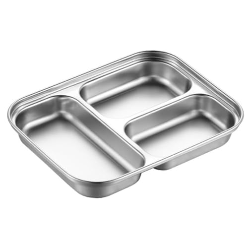 Mobestech Geteilte Servierplatte aus Snackplatte mit Fächern für Saucen und Gewürze für Partys und Familienfeiern Spülmaschinenfest und Langlebig von Mobestech