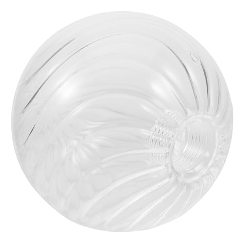 Mobestech Glaskugel Lampenschirm für Deckenleuchten Transparent Dekorativ Geeignet für Pendelleuchten und Kronleuchter Vielseitig Einsetzbar für Wohnzimmer Schlafzimmer und Flur von Mobestech