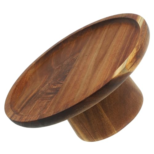 Mobestech Holz Servierplatte Dekorativer Obstteller und Tortenständer aus Hochwertigem Holz Multifunktionale Snackplatte und Vielseitig für Desserts und Präsentationen Mobestech Holz Servierplatte Dekorativer Obstteller und Tortenständer aus Hochwertigem Holz Multifunktionale Snackplatte und Vielseitig für Desserts und Präsentationen von Mobestech