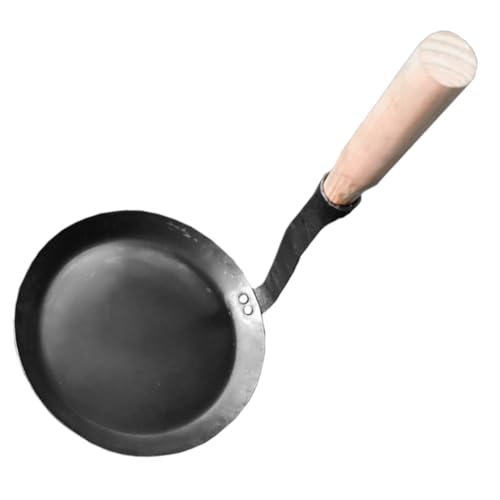 Mobestech Holzlöffel mit Ergonomischem Griff Antihaftbeschichtet Langlebig und Rostfrei für Frittierte Snacks und Vielseitige Küchenhilfe Kompakte für Präzises Portionieren von Mobestech