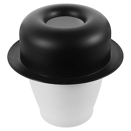 Mobestech Hutform Mini Desktop Mülleimer Stilvoller Schreibtischabfalleimer aus Material für Moderne und Zuhause Vielseitig Nutzbar als Kleiner Aufbewahrungsbehälter von Mobestech