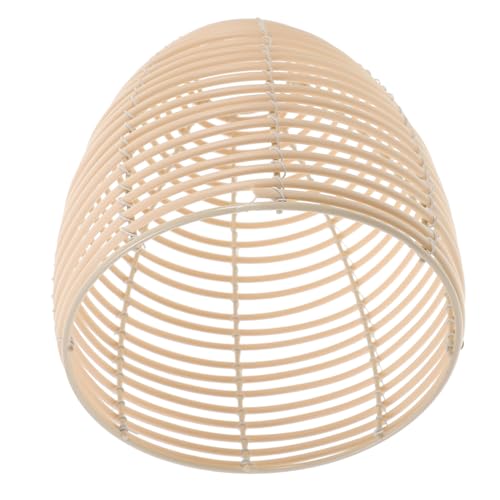 Mobestech Imitation Rattan Lampenschirm Pendelleuchte Chic Hängelampe für Küche und Wohnzimmer Installieren für Rustikale Inneneinrichtung Mobestech Imitation Rattan Lampenschirm Pendelleuchte Chic Hängelampe für Küche und Wohnzimmer Installieren für Rustikale Inneneinrichtung von Mobestech