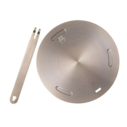 Mobestech Induktionskochplatten Adapter Wärmediffusor für Gasherd und Induktionskochfeld Gleichmäßige Wärmeverteilung Vielseitig Einsetzbar für Töpfe und Pfannen von Mobestech