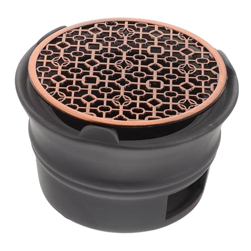 Mobestech Japanisches Teewärmer Stövchen Kerzenhalter Sicherer Teekannenwärmer für Tee Kaffee Milch Vielseitig Dekorativ Einfach zu Bedienen von Mobestech