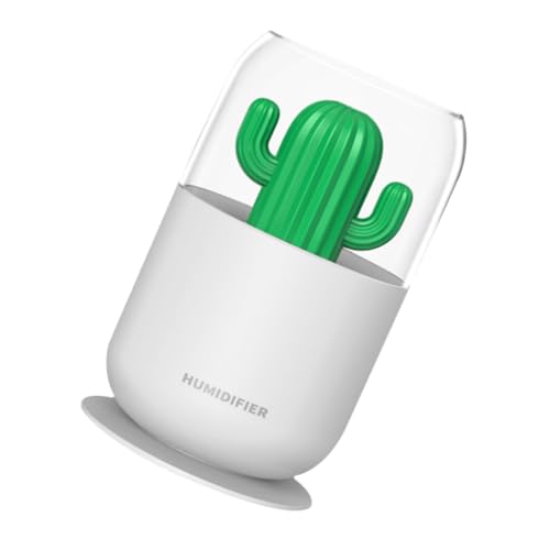 Mobestech Kaktus Luftbefeuchter USB Mini mit Nachtlicht Tragbarer Sprühbefeuchter für Schlafzimmer Auto und Reisen zur Luftreinigung und Bekämpfung von Trockener Luft Mobestech Kaktus Luftbefeuchter USB Mini mit Nachtlicht Tragbarer Sprühbefeuchter für Schlafzimmer Auto und Reisen zur Luftreinigung und Bekämpfung von Trockener Luft von Mobestech