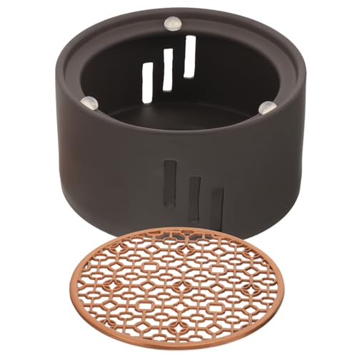 Mobestech Keramik Teewärmer Stövchen Japanischer Stil Teekannen Heizbasis Metall Keramik Kombination Tragbar Leicht Teestövchen Für Zuhause Tee Warmhalten Multifunktional Mobestech Keramik Teewärmer Stövchen Japanischer Stil Teekannen Heizbasis Metall Keramik Kombination Tragbar Leicht Teestövchen Für Zuhause Tee Warmhalten Multifunktional von Mobestech