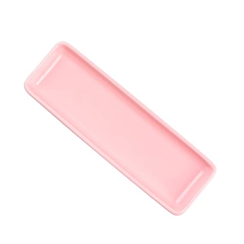 Mobestech Keramikplatte rechteckige Tabletts zum Servieren von Speisen Essenstabletts Snack-Tablett Serviertablett aus Porzellan Gericht geschirr große Servierplatte weiße Platte Teller Rosa Mobestech Keramikplatte rechteckige Tabletts zum Servieren von Speisen Essenstabletts Snack-Tablett Serviertablett aus Porzellan Gericht geschirr große Servierplatte weiße Platte Teller Rosa von Mobestech