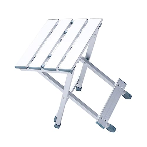 Mobestech Leichter Tragbarer Aluminium Faltstuhl Wetterfest Rostfrei Klappbar Outdoor Camping Angelstuhl Picknickstuhl mit Hoher Tragfähigkeit für Garten Reisen Freizeit von Mobestech