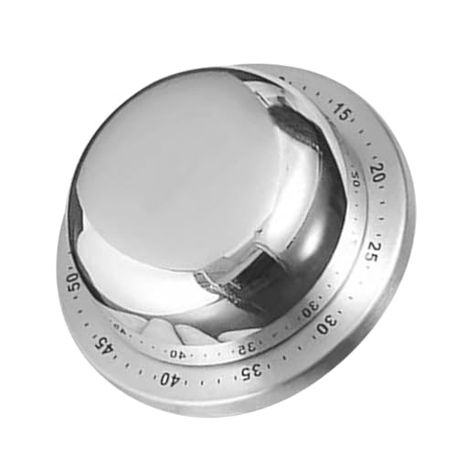 Mobestech Mechanischer Küchentimer mit Magnet Vielseitig Einsetzbar für Kochen Lernen und Zeitmanagement für Teenager Silber Mobestech Mechanischer Küchentimer mit Magnet Vielseitig Einsetzbar für Kochen Lernen und Zeitmanagement für Teenager Silber von Mobestech