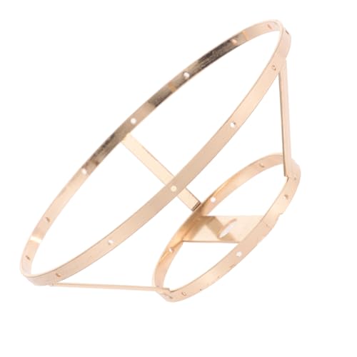 Mobestech Metall Lampenschirm Gestell DIY Tischlampe Lampenrahmen Metall Draht Lampenschirmrahmen für Nachttischlampe und Kronleuchter Doppelter Goldener Ring Ø Stabile Konstruktion Mobestech Metall Lampenschirm Gestell DIY Tischlampe Lampenrahmen Metall Draht Lampenschirmrahmen für Nachttischlampe und Kronleuchter Doppelter Goldener Ring Ø Stabile Konstruktion von Mobestech