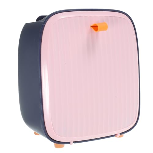 Mobestech Kleiner Mülleimer für Schreibtisch Kleiner Tischmülleimer mit Deckel Vielseitig Einsetzbarer Abfalleimer Bpa Freies Material für Büro und Schlafzimmer von Mobestech