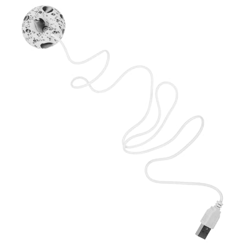 Mobestech Mini USB Luftbefeuchter Schwimmender Donut Diffuser für Zuhause und Unterwegs Leise Tragbar Flexibler USB Betrieb zur Luftbefeuchtung und Frischluftverbesserung von Mobestech