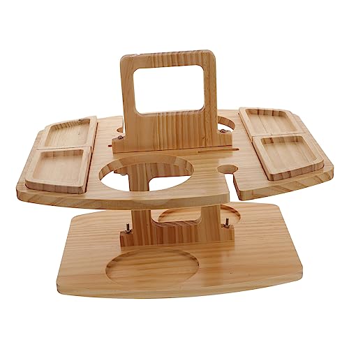 Mobestech Multifunktionales Holz Weinregal Für Picknick Und Camping Tragbares Outdoor Snack Tablett Stabile Aufbewahrung Für Snacks Und Getränke Für Garten Und Veranstaltungen Einfach Zu Tra Mobestech Multifunktionales Holz Weinregal Für Picknick Und Camping Tragbares Outdoor Snack Tablett Stabile Aufbewahrung Für Snacks Und Getränke Für Garten Und Veranstaltungen Einfach Zu Tra von Mobestech