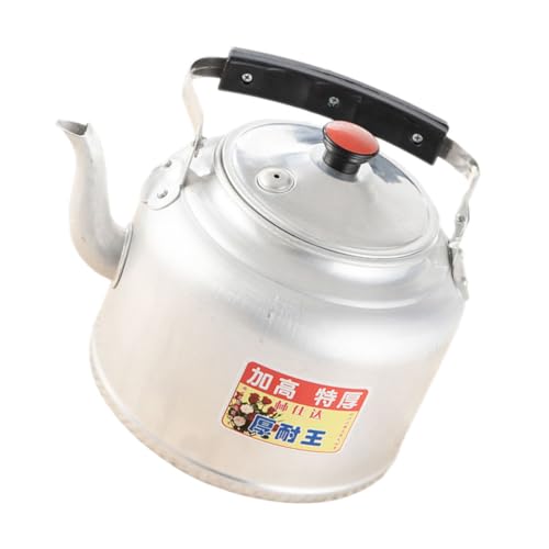Mobestech Pfeifender Wasserkocher aus Aluminium Teekessel für Induktions und Gasherde Langlebig und Hitzebeständig für Kaffee und Teeliebhaber Leicht zu Reinigen von Mobestech