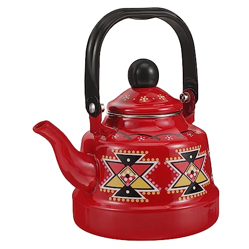 Mobestech Retro Emaille Wasserkocher Multifunktionale für Herdgebrauch Schnell Kochend für Tee und Kaffee Geeignet für Induktions und Gasherde Mobestech Retro Emaille Wasserkocher Multifunktionale für Herdgebrauch Schnell Kochend für Tee und Kaffee Geeignet für Induktions und Gasherde von Mobestech